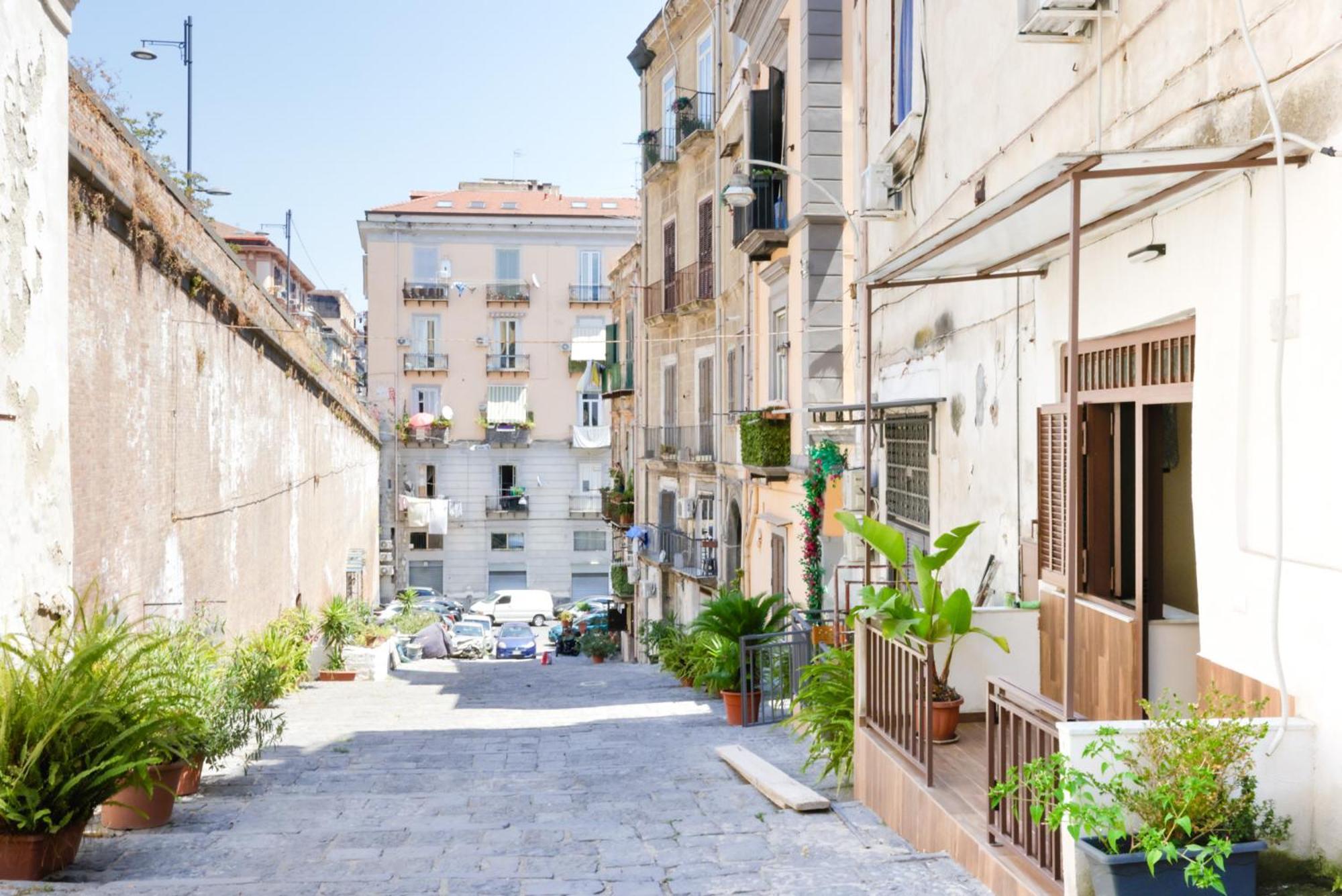 La Casetta Sulle Rampe Napels Buitenkant foto